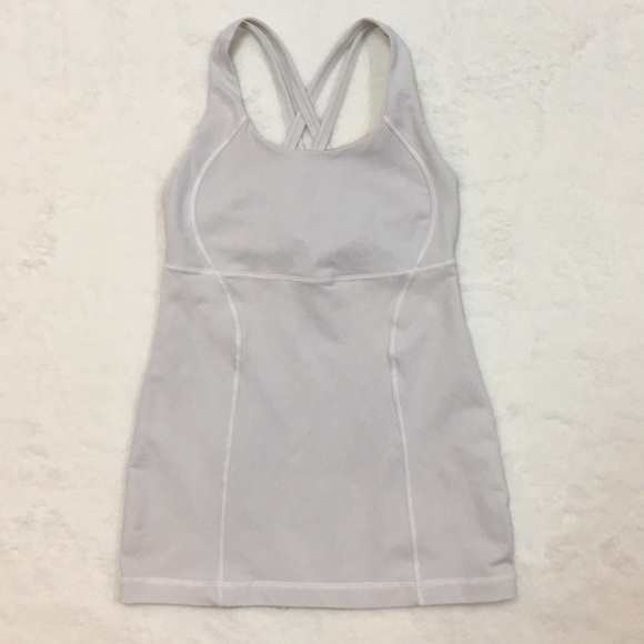 lululemon athletica Tops - Lululemon Athletica Crossback Tank Top Size 4